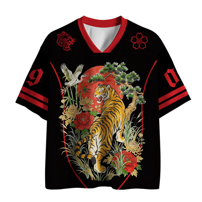 Tokyo-Tiger Tiger Of The East Mesh Jersey