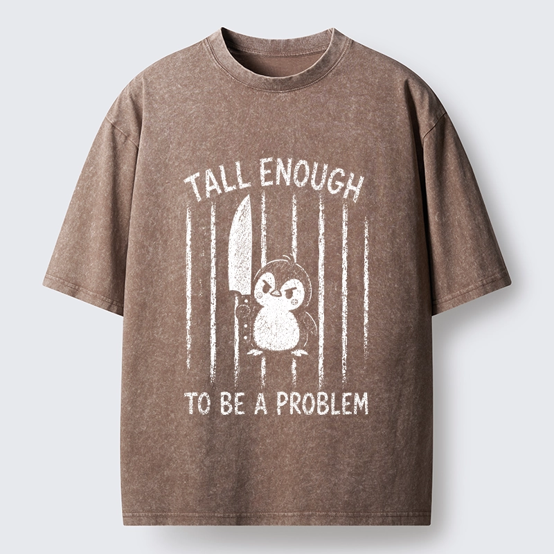 Tokyo-Tiger Strong Tall Mindset Washed T-Shirt