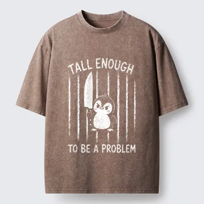 Tokyo-Tiger Strong Tall Mindset Washed T-Shirt