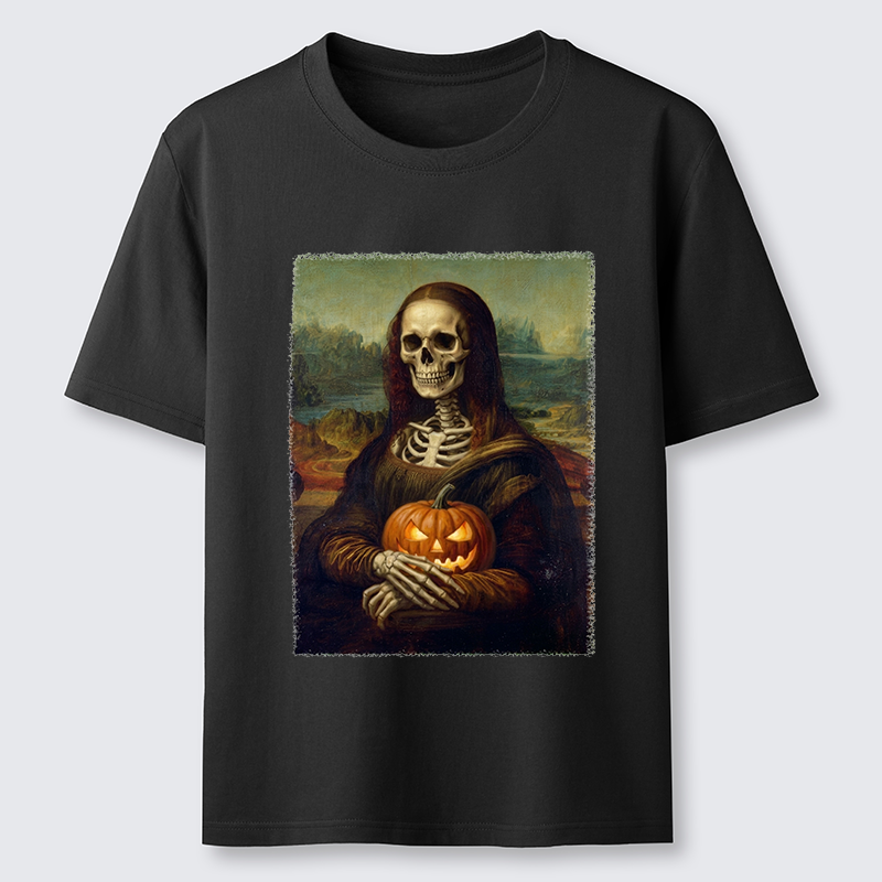 Tokyo-Tiger Skeleton Mona Lisa Meme Classic T-Shirt