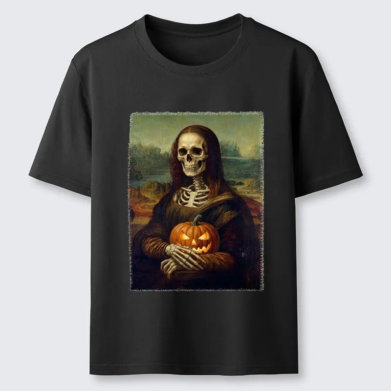 Tokyo-Tiger Skeleton Mona Lisa Meme Classic T-Shirt