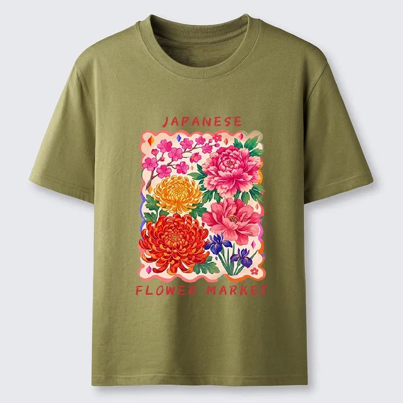 Tokyo-Tiger Bold Petal Art Classic T-Shirt