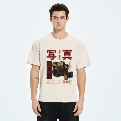 Tokyo-Tiger Capture The Moment With Film Washed T-Shirt
