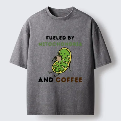 Tokyo-Tiger Two Sources Energy Funny Meme Washed T-Shirt
