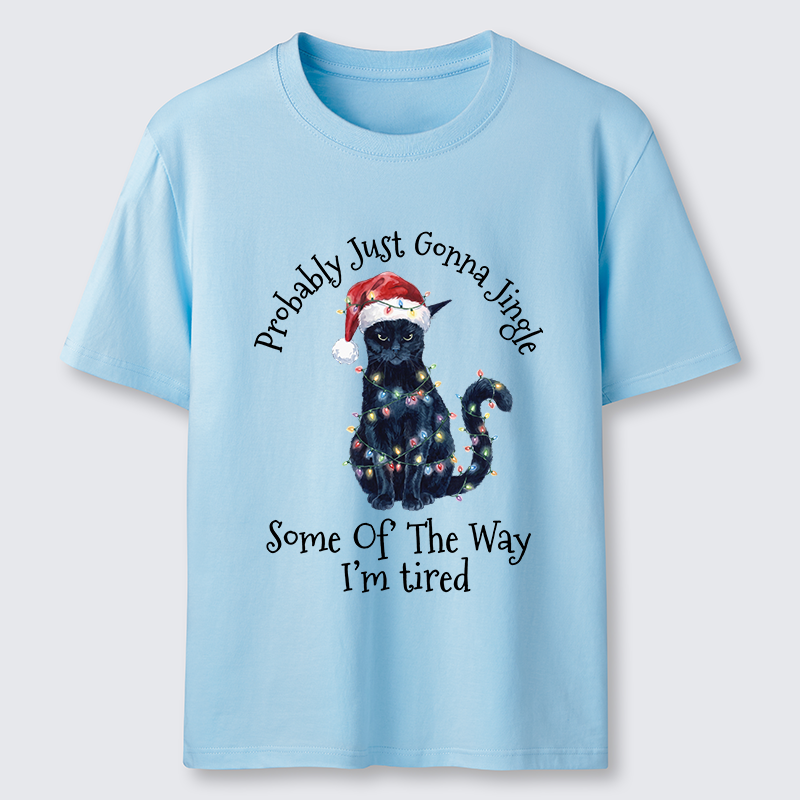 Tokyo-Tiger Tired Christmas Cat Meme Classic T-Shirt
