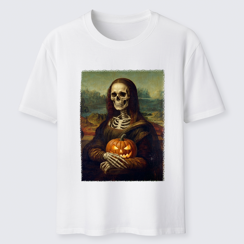 Tokyo-Tiger Skeleton Mona Lisa Meme Classic T-Shirt