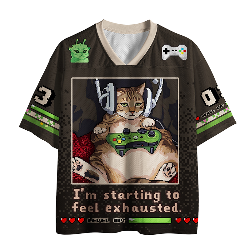 Tokyo-Tiger The Game Of Outside Cat Mesh Jersey