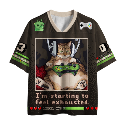 Tokyo-Tiger The Game Of Outside Cat Mesh Jersey