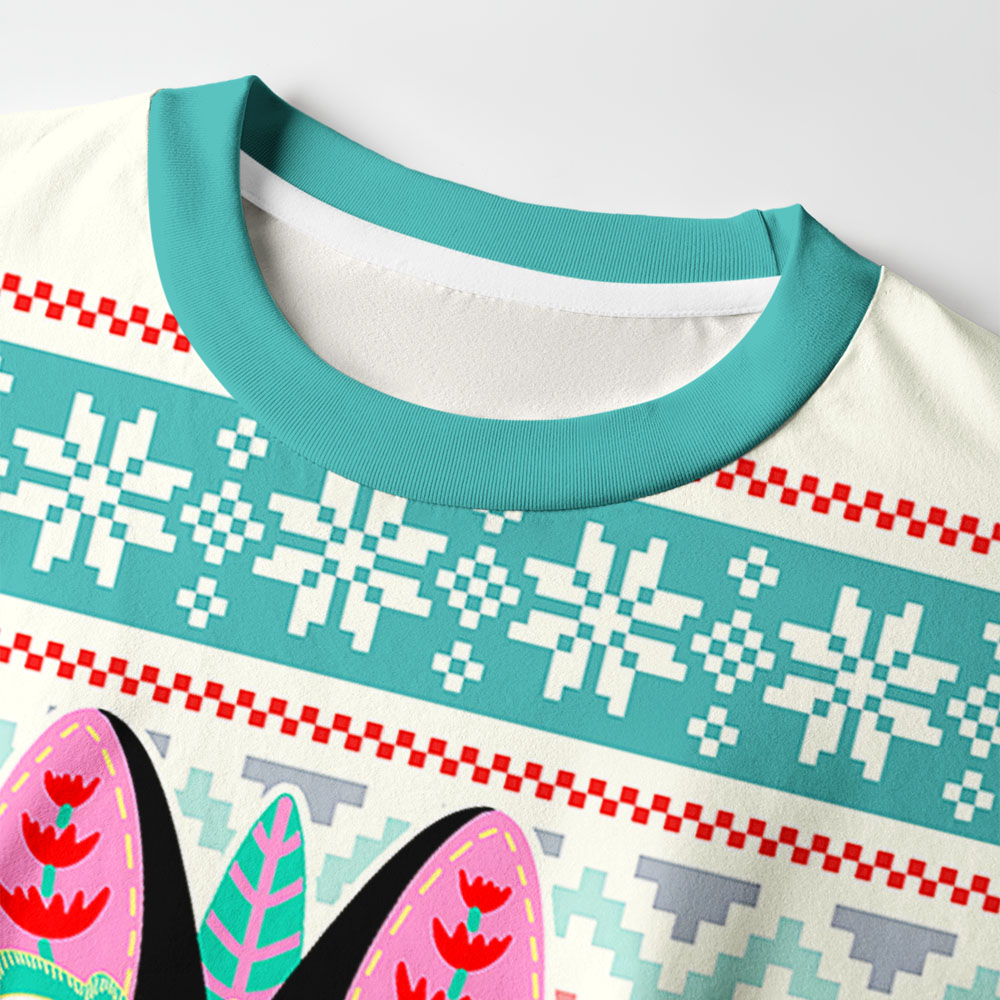 Tokyo-Tiger Lucky Tile Cat Eco-Friendly Long Sleeve T-Shirt