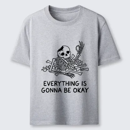 Tokyo-Tiger Funny Skeleton Vibe Classic T-Shirt