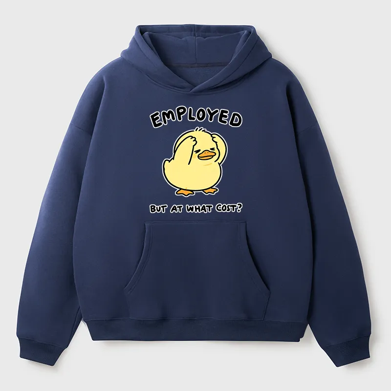 Tokyo‑Tiger Funny Work Duck Adult Fleece Hoodie