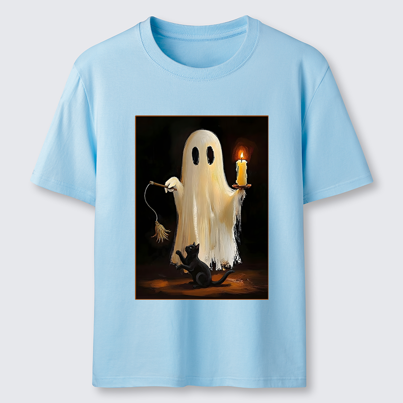 Tokyo-Tiger Ghost Cat Halloween Art Classic T-Shirt