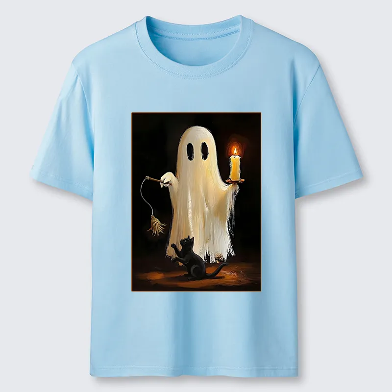 Tokyo-Tiger Ghost Cat Halloween Art Classic T-Shirt