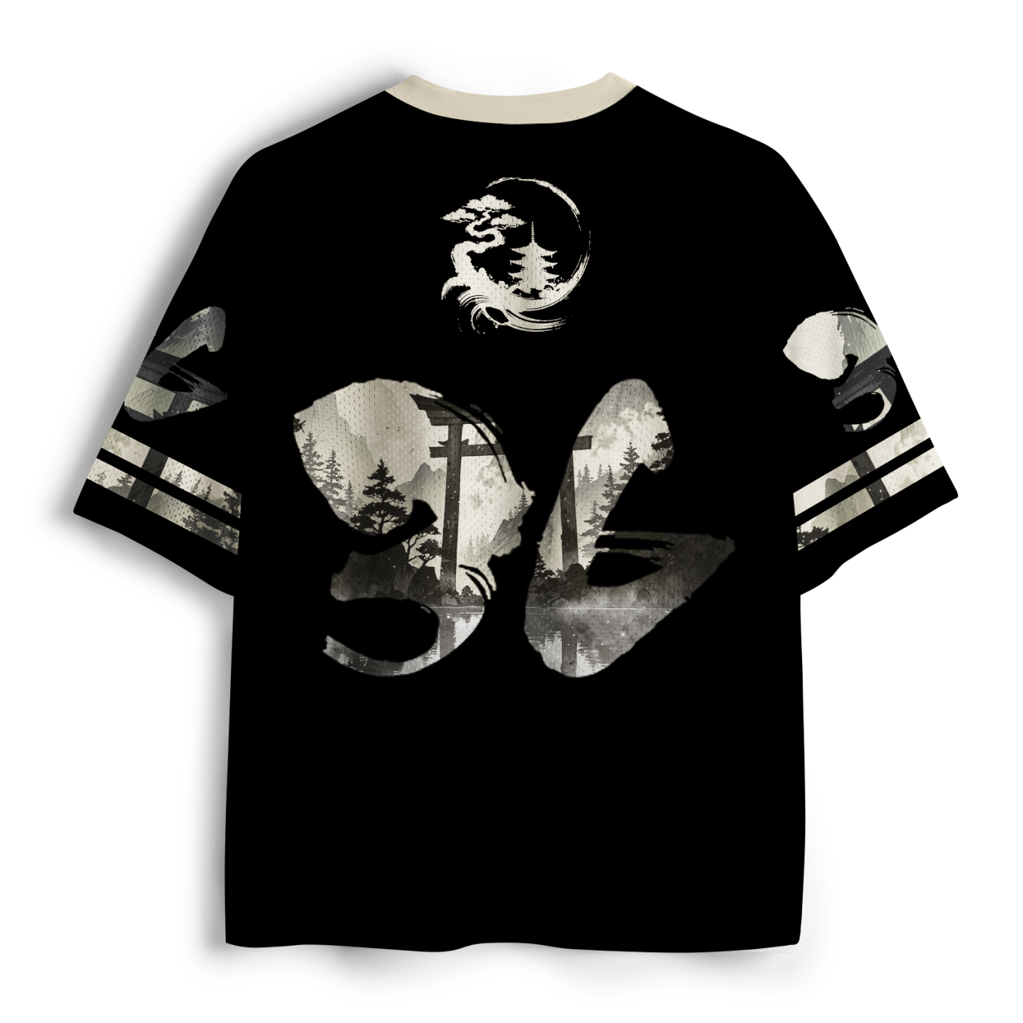 Tokyo-Tiger Chonky Samurai Capybara Mesh Jersey