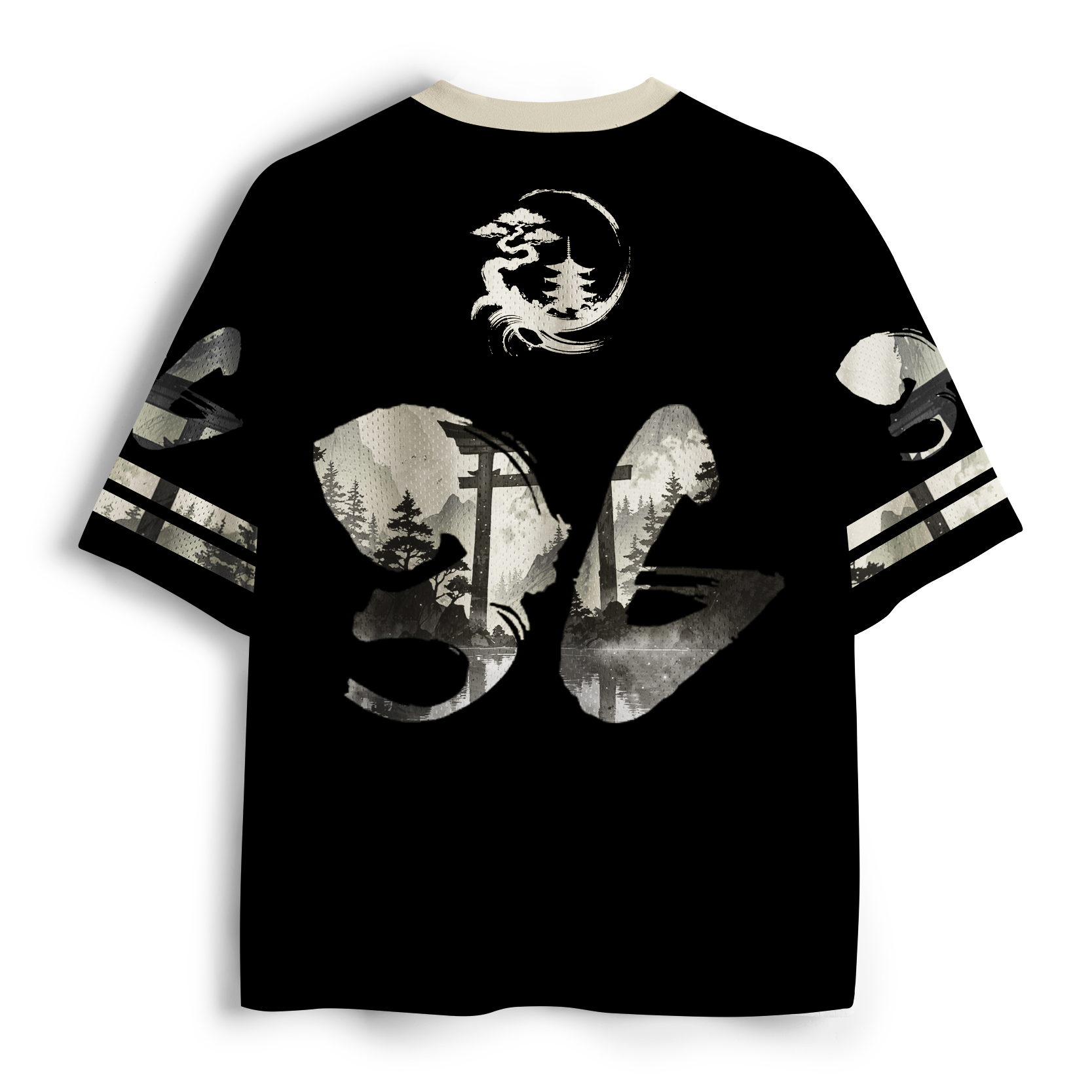 Tokyo-Tiger Chonky Samurai Capybara Mesh Jersey