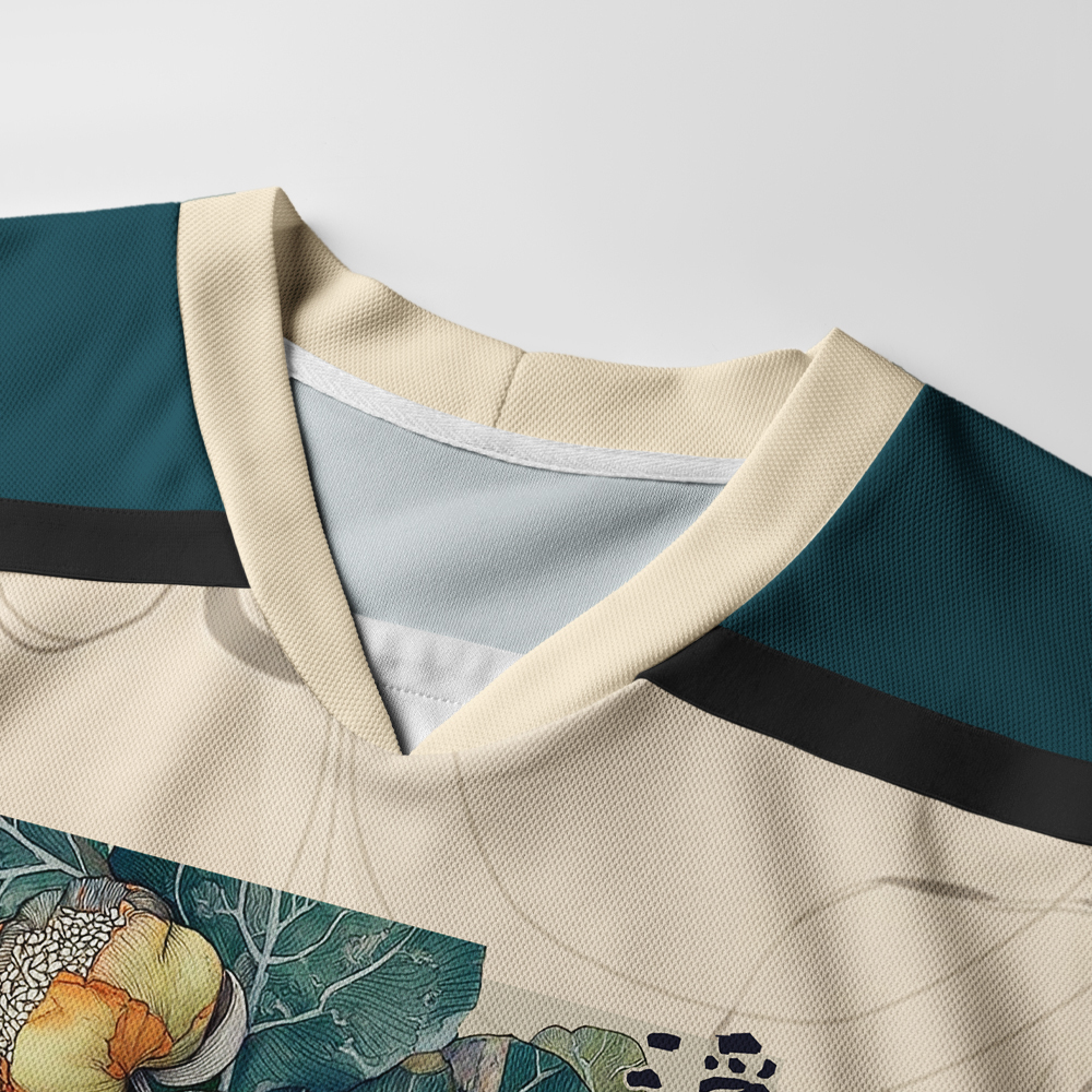 Tokyo-Tiger Ukiyo No Hana Long-Sleeve Hockey Jersey