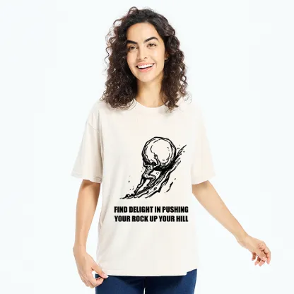 Tokyo-Tiger Rock Pushing Meme Washed T-Shirt