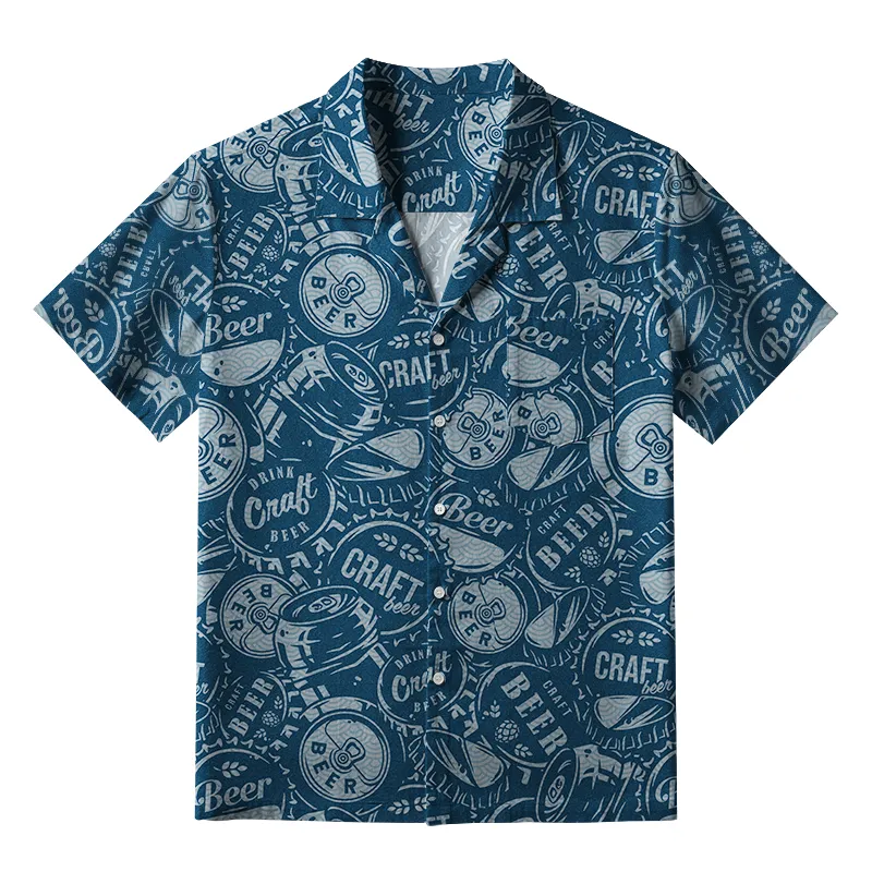 Tokyo-Tiger Craft Beer Aloha Hawaiian Shirt Sale