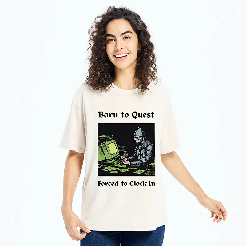 Tokyo-Tiger Modern Knight Washed T-Shirt