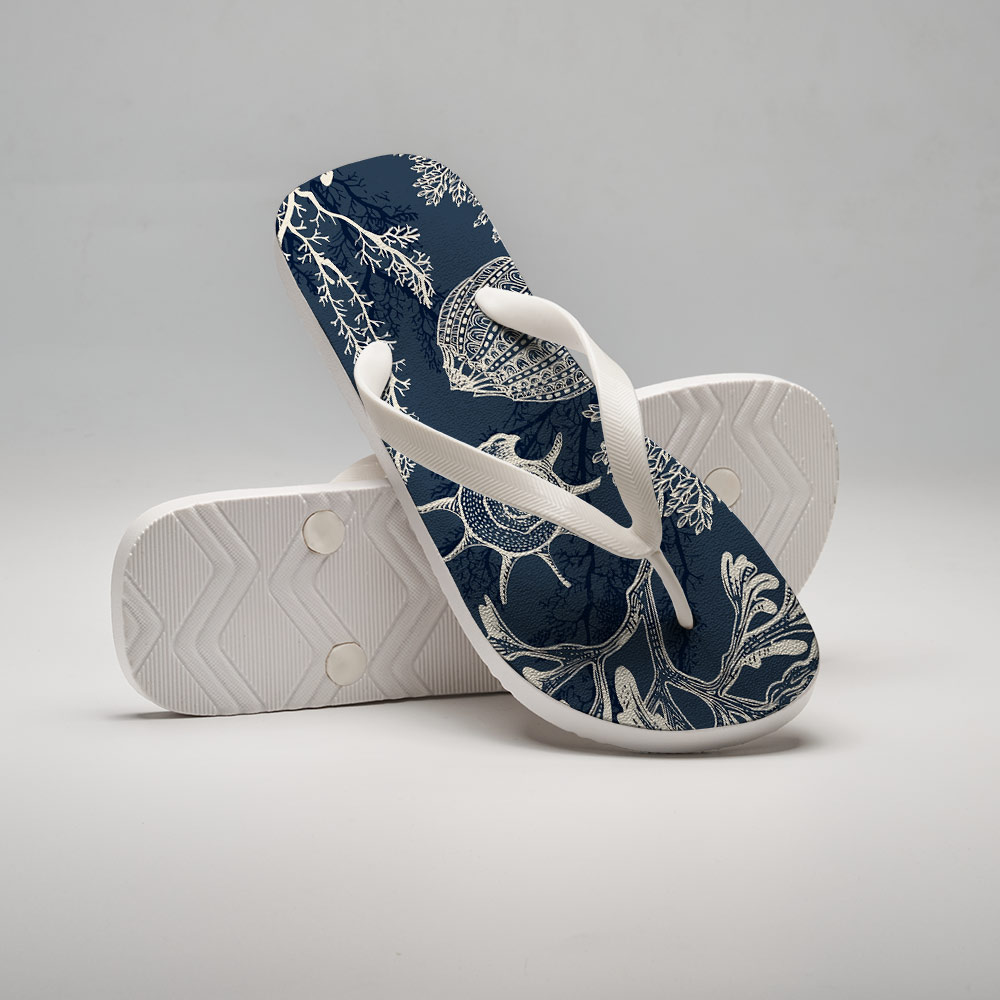 Tokyo-Tiger Marine Mystery Flip Flops