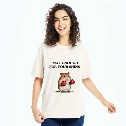 Tokyo-Tiger Meme Hamster With Boxing Gloves Washed T-Shirt