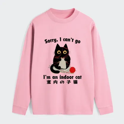 Tokyo‑Tiger Indoor Cat Meme Classic Long Sleeve T-Shirt