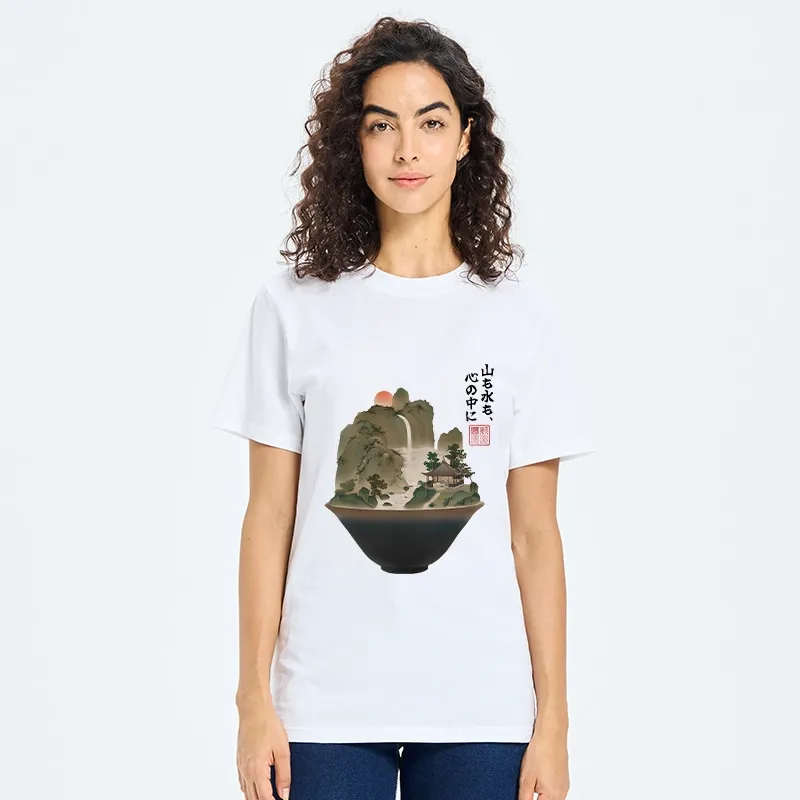 Tokyo-Tiger Bowl Of Zen Art Classic T-Shirt