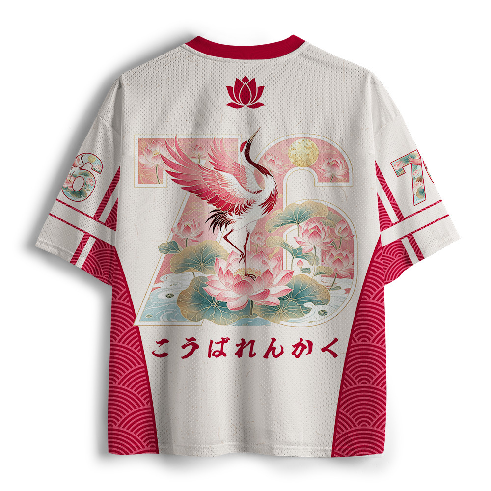 Tokyo-Tiger Lotus Red Crane Tiger Jersey