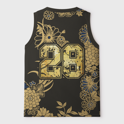 Tokyo-Tiger Samurai Black Cat Mesh Tank Top