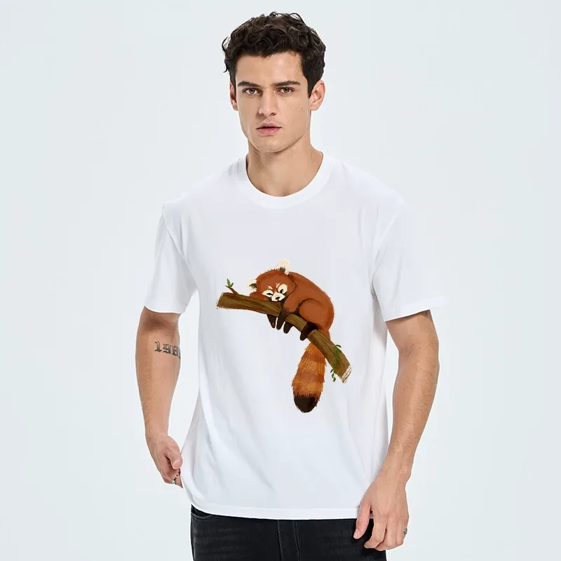 Tokyo-Tiger Cute Red Panda Sleepy Time Classic T-Shirt