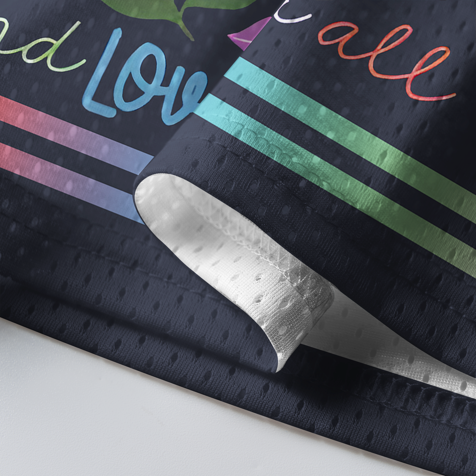 Tokyo-Tiger Bloom with Love Mesh Jersey