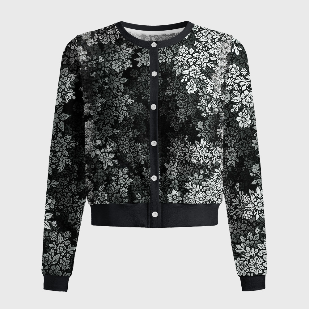 Tokyo-Tiger Every Flower Is Born To Die Just Like Us Women's Lightweight Cardigan