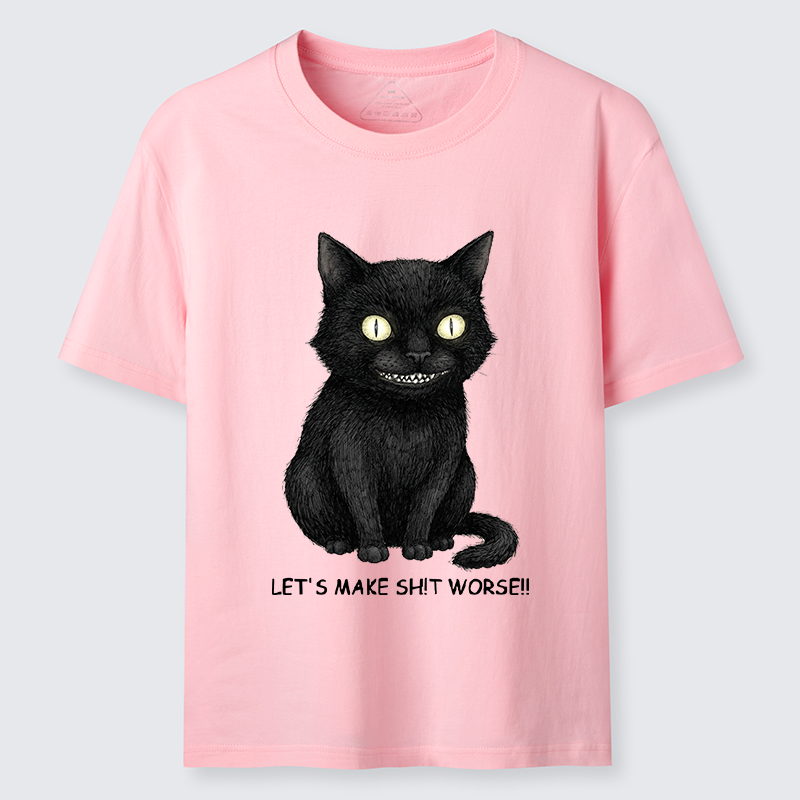 Tokyo-Tiger Mischief Black Cat Meme Classic T-Shirt