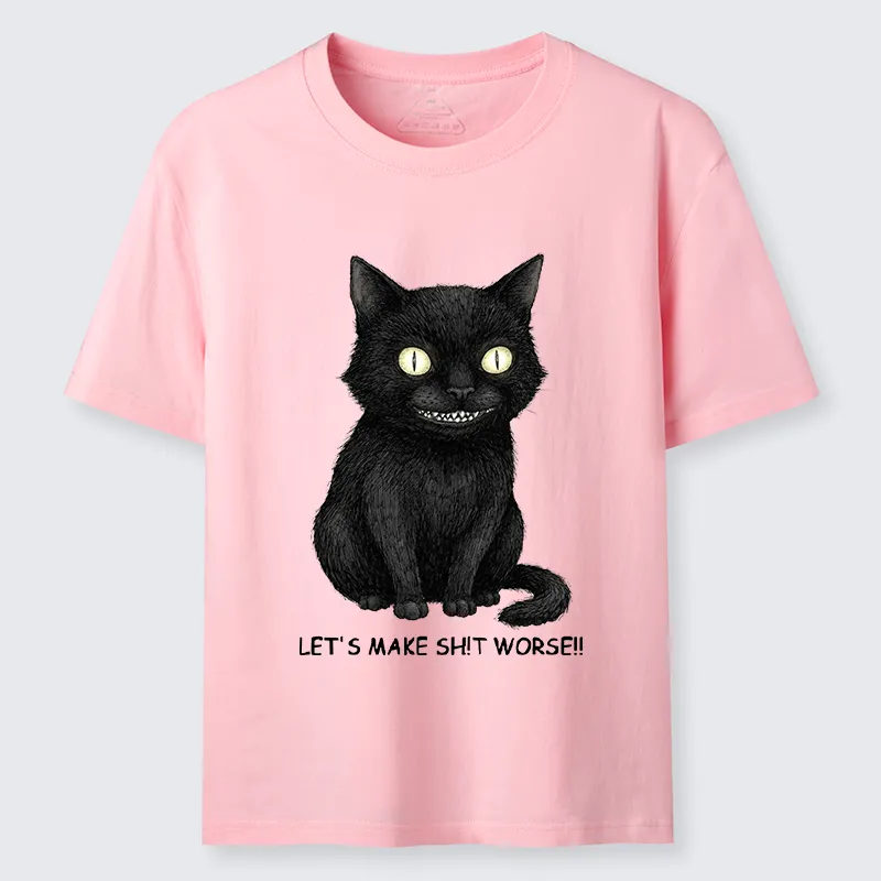 Tokyo-Tiger Mischief Black Cat Meme Classic T-Shirt