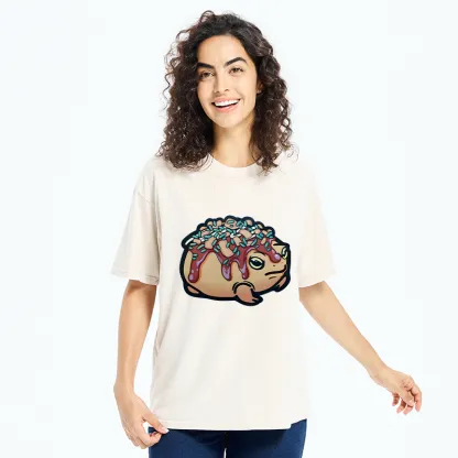 Tokyo-Tiger Takoyaki Frog Washed T-Shirt