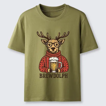 Tokyo-Tiger Christmas Beer Reindeer Meme Classic T-Shirt