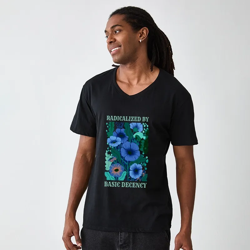 Tokyo-Tiger Pure Radicalism V-Neck Classic T-Shirt