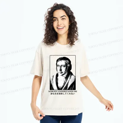 Tokyo-Tiger Nobody Understands Me Washed T-Shirt