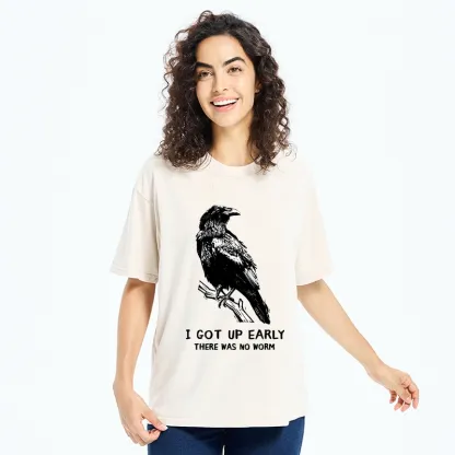 Tokyo-Tiger Early Raven Meme Washed T-Shirt