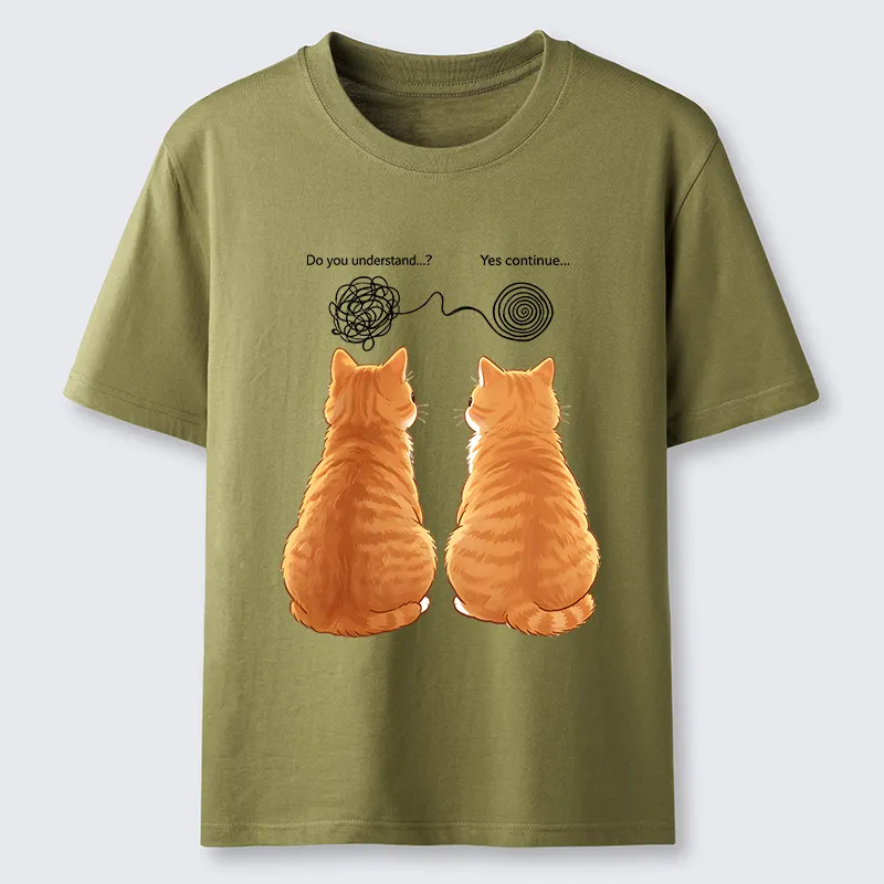 Tokyo-Tiger Relatable Cat Thoughts Classic T-Shirt