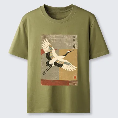 Tokyo-Tiger Crane Spirit Classic T-Shirt