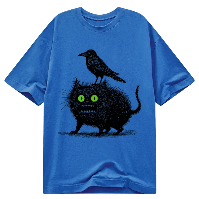 Tokyo-Tiger Crow And Black Cat Classic T-Shirt