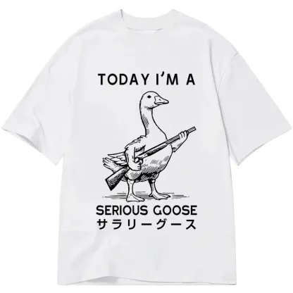 Tokyo-Tiger Serious Stupid Goose Classic T-Shirt