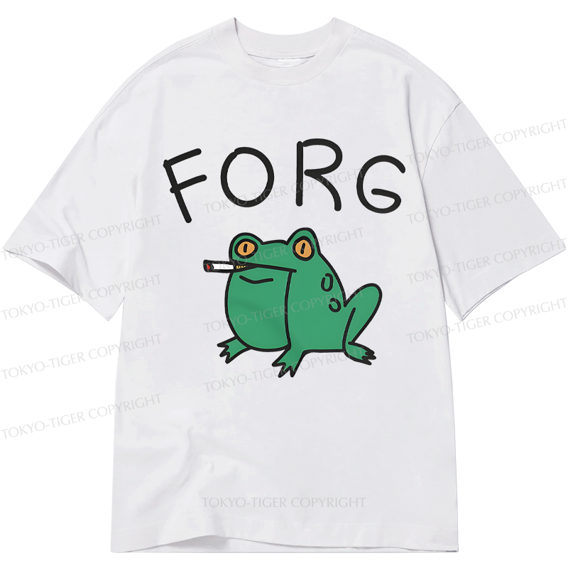 Tokyo-Tiger Smoking Frog Classic T-Shirt