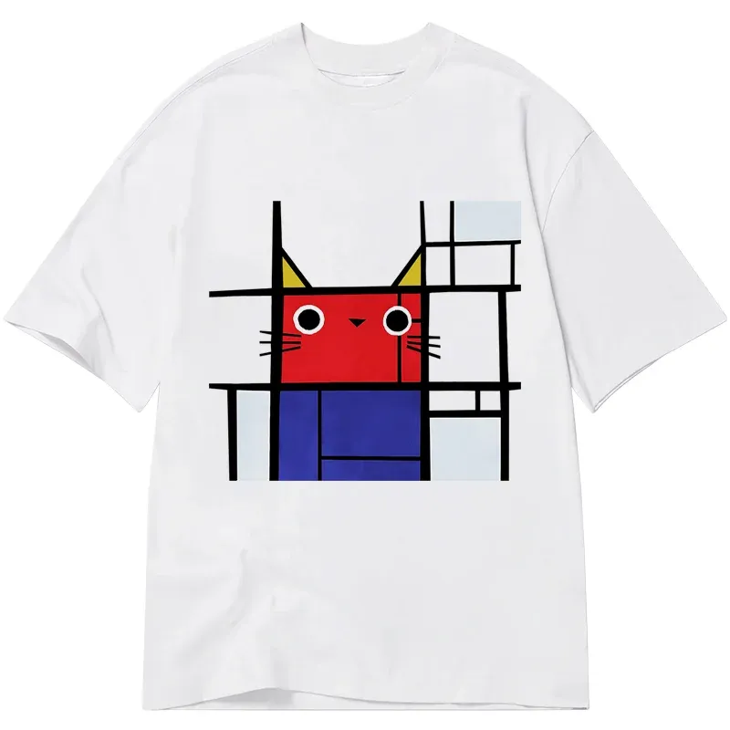 Tokyo-Tiger Abstract Art Cat Classic T-Shirt