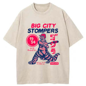 Image of Tokyo-Tiger Big City Stompers Washed T-Shirt