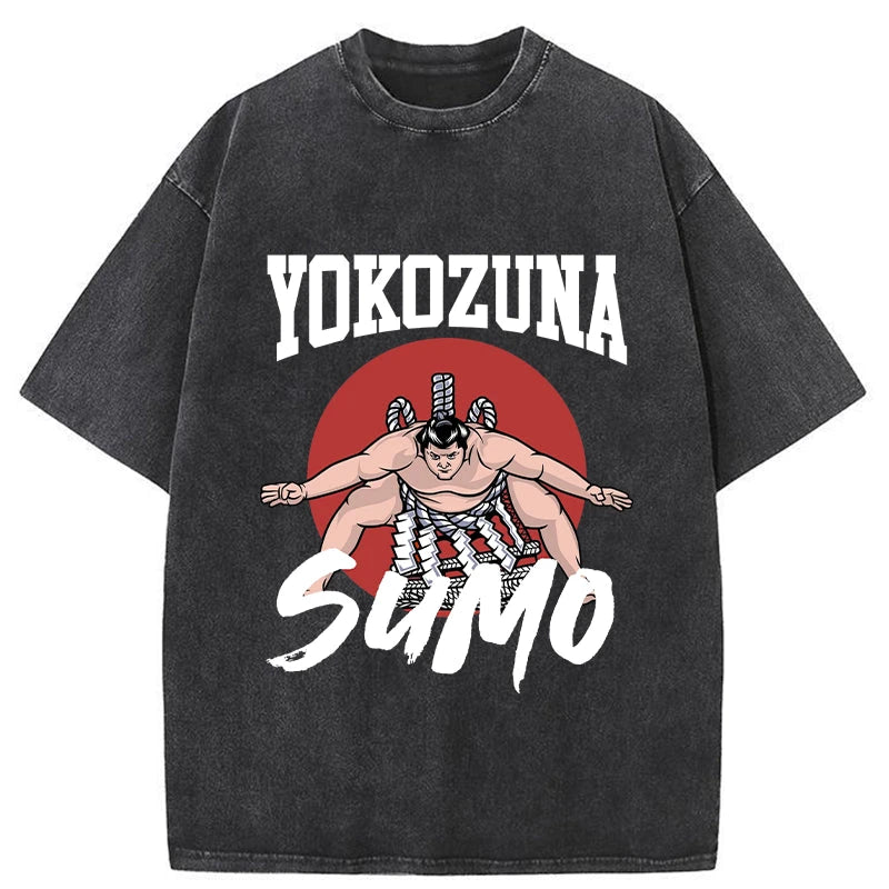 Tokyo-Tiger Yokozuna Sumo Washed T-Shirt