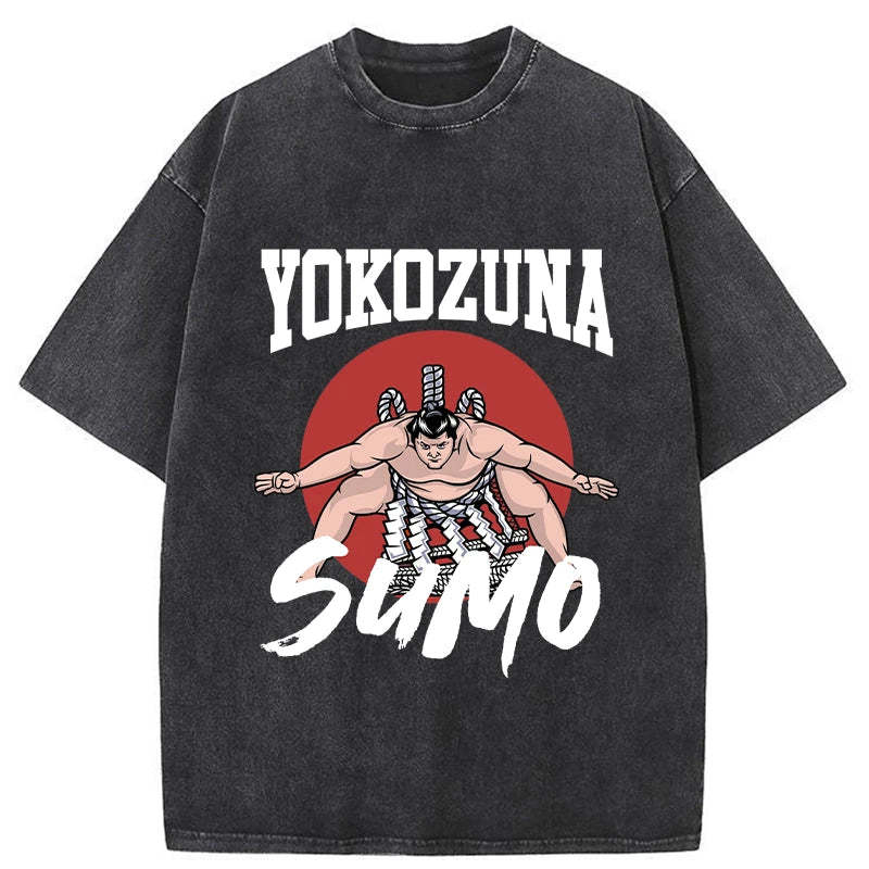 Tokyo-Tiger Yokozuna Sumo Washed T-Shirt