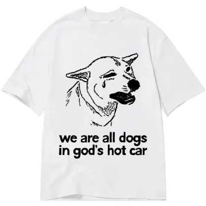 Tokyo-Tiger Sad Dog Funny Classic T-Shirt