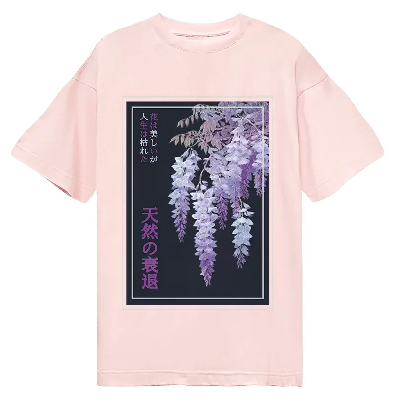 Tokyo-Tiger Wisteria Jpanese Flowers Poster Classic T-Shirt